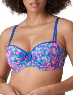4010616 Prima Donna Swim Karpen Padded Balcony Bikini Top - 4010616 Electric Blue -FANTASIE Shop 370608 20230310103900