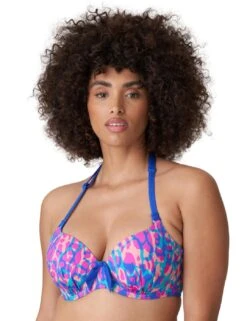 4010614 Prima Donna Swim Karpen Padded Heartshape Bikini Top - 4010614 Electric Blue