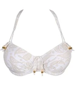 4010216 Prima Donna Swim Sidari Padded Balcony Bikini Top - 4010216 White Yacht -FANTASIE Shop 370922 20230311153900