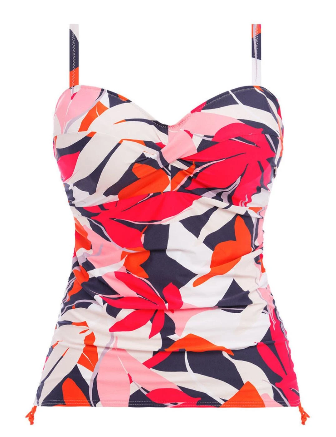 502767 Fantasie Almeria Twist Front Tankini Top - 502767 Multi 2 502767 Fantasie Almeria Twist Front Tankini Top - 502767 Multi - Image 2