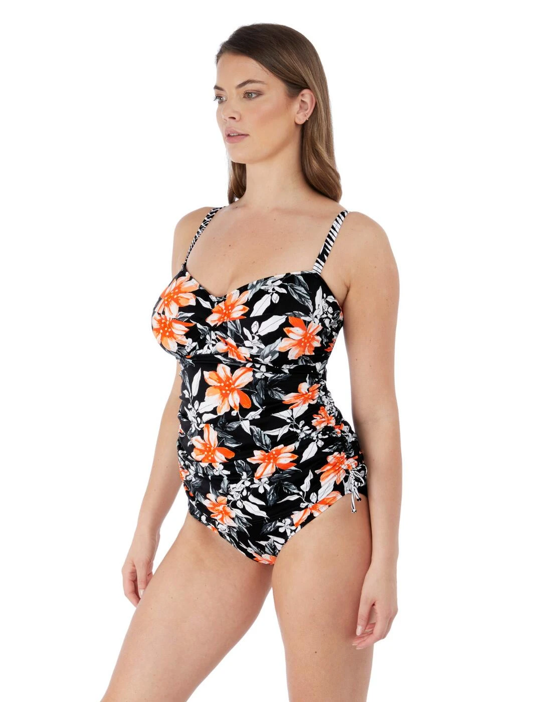 6894 Fantasie Port Maria Twist Front Tankini Top - 6894 Black 7 6894 Fantasie Port Maria Twist Front Tankini Top - 6894 Black - Image 7