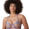 4010816 Prima Donna Kea Padded Balcony Bikini Top - 4010816 Rainbow Paradise