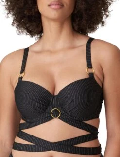 4010116 Prima Donna Solta Padded Balcony Bikini Top - 4010116 Black -FANTASIE Shop 372969 20230327141600