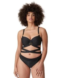 4010116 Prima Donna Solta Padded Balcony Bikini Top - 4010116 Black -FANTASIE Shop 372973 20230327141400