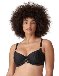 4010116 Prima Donna Solta Padded Balcony Bikini Top - 4010116 Black