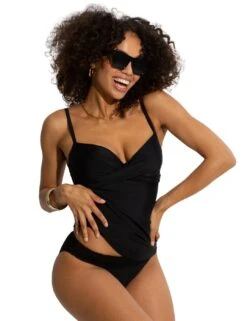 13214 Pour Moi Free Spirit Tankini Top - 13214 Black -FANTASIE Shop 373102 20230328120800