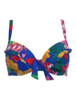 27900 Pour Moi Antigua Padded Bikini Top - 27900 Blue Floral
