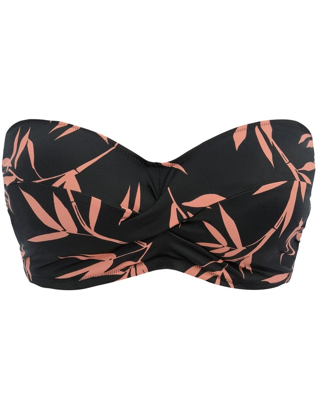 502409 Fantasie Luna Bay Strapless Bikini Top - 502409 Lacquered Black 6 502409 Fantasie Luna Bay Strapless Bikini Top - 502409 Lacquered Black - Image 6