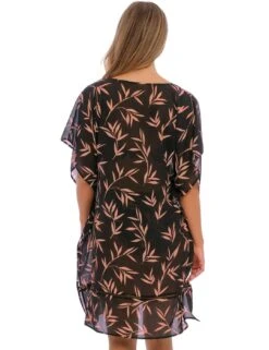 502494 Fantasie Luna Bay Kaftan - 502494 Lacquered Black