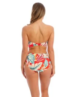 501609 Fantasie Bamboo Grove Bandeau Bikini Top - 501609 Hot Chilli -FANTASIE Shop 375682 20230418144900
