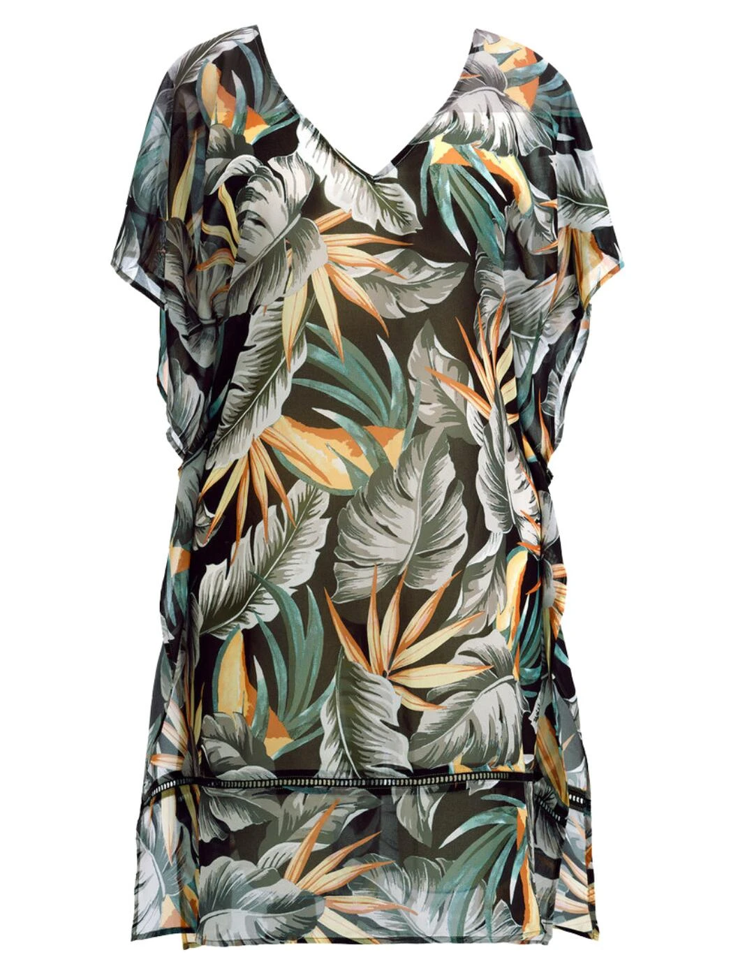 501694 Fantasie Bamboo Grove Kaftan - 501694 Jet 1 501694 Fantasie Bamboo Grove Kaftan - 501694 Jet