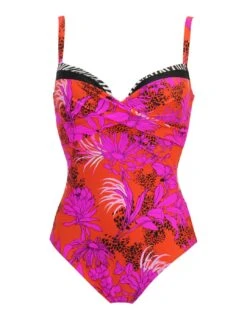 20709 Pour Moi In The Mix Control Swimsuit - 20709 Animal Mix