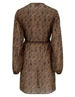 91070 Pour Moi Recycled Chiffon Tie Sleeve Kimono - 91070 Gold Chain -FANTASIE Shop 376936 20230426134000