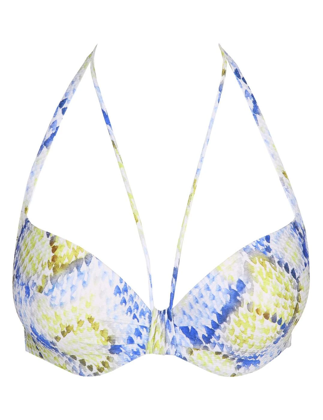 1006316 Marie Jo Lundey Plunge Bikini Top - 1006316 Lime Snake 5 1006316 Marie Jo Lundey Plunge Bikini Top - 1006316 Lime Snake - Image 5