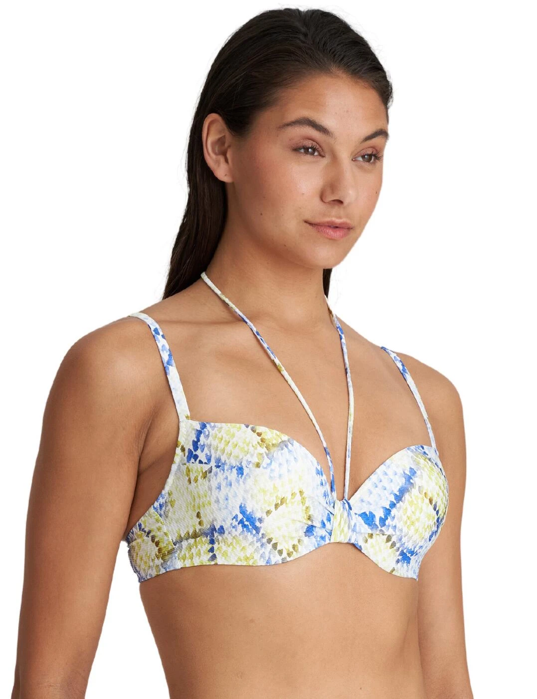 1006316 Marie Jo Lundey Plunge Bikini Top - 1006316 Lime Snake 3 1006316 Marie Jo Lundey Plunge Bikini Top - 1006316 Lime Snake - Image 3