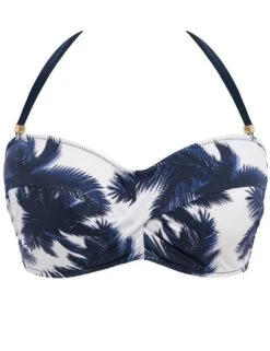 502309 Fantasie Carmelita Avenue Bandeau Bikini Top - 502309 French Navy -FANTASIE Shop 377107 20230427132100