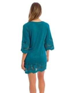 6364 Fantasie Dione Tunic Kaftan - 6364 Petrol -FANTASIE Shop 377256 20230427152700