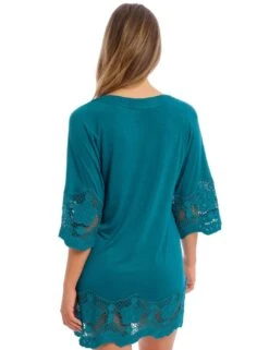 6364 Fantasie Dione Tunic Kaftan - 6364 Petrol