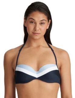 1004619 Marie Jo Sitges Padded Balcony Bikini Top - 1004619 Cloud Party