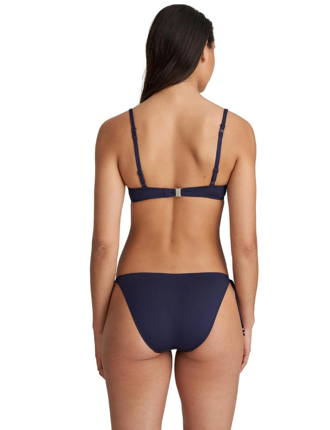 1005519 Marie Jo San Domino Padded Balcony Bikini Top - 1005519 Evening Blue 9 1005519 Marie Jo San Domino Padded Balcony Bikini Top - 1005519 Evening Blue - Image 9