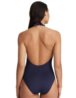 1005532 Marie Jo San Domino Padded Triangle Swimsuit - 1005532 Evening Blue